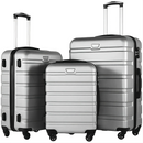 Kit 3 Malas de Viagem (P,M,G) com trava TSA