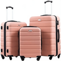 Kit 3 Malas de Viagem (P,M,G) com trava TSA