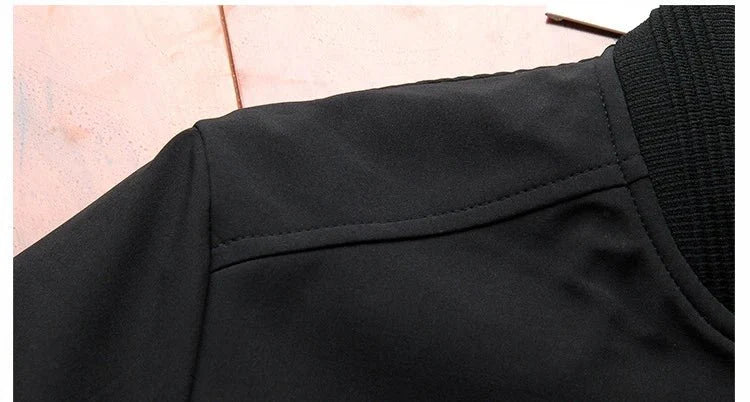 Jaqueta Bomber Masculina com Zíper Plus Size - Estilo e Conforto