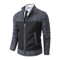 Jaqueta Masculina Patchwork - Cardigã Masculino - Outono/Inverno 2024