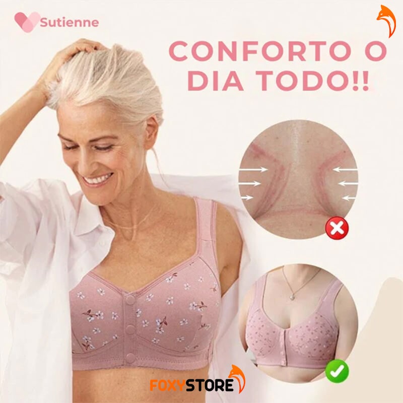 [Queima de Estoque🔥] Compre 1 Leve 3 Sutiãs Confortáveis Sutienne™ + Brinde Exclusivo (Somente HOJE!)