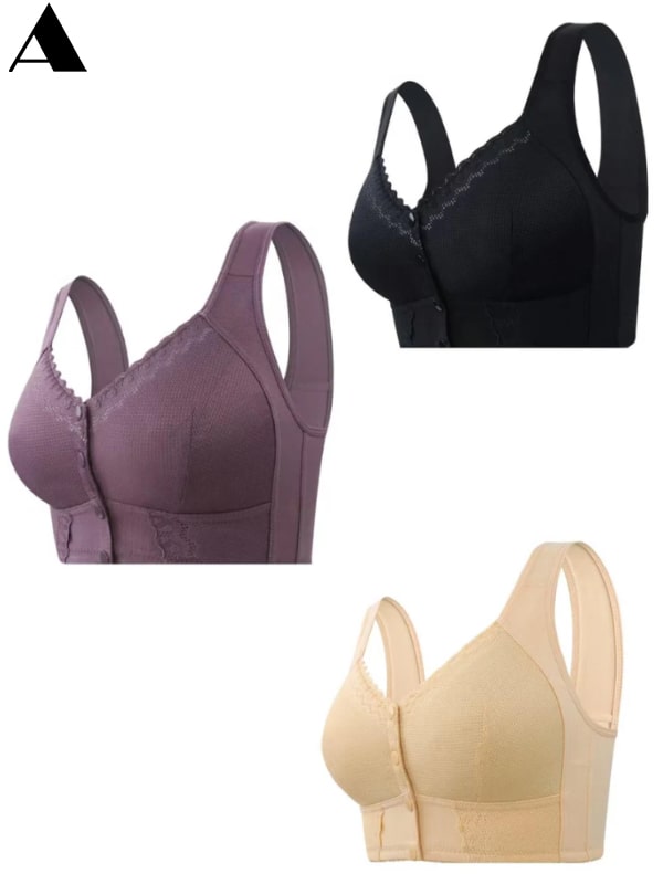 (Compre 1 Leve 3) Sutiã BellePlus™ com Feicho Frontal (Últimas Unidades)